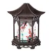 Chinese Style Element Pavilion Humidifier Unique Creative Decorative Night Light with Delicate Spray to Improve Air Quality