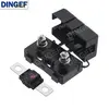 1Set ANS Trumpet Fork Plug Fuse 32V 40A 50A 60A 70A 80A 100A 125A 150A 200A Bolt Fixed Insurance Film + ANS-8 Safety Plate Base