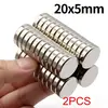 20x5mm Super Strong Neodymium Magnet N35 NdfeB Permanent Magnetic imanes Round Powerful Magnets Refrigerator Magnet