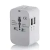 1pc Travel Adapter with 2 USB Charging Ports, Dual USB Charger, World All In One Universal Travel Adapter, Wall Charger