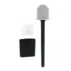 Deep-Cleaning Silicone Toilet Bowl Brush Long Handle Silicone Toilet Brush for Home Dormitory Bathroom Accessories