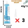Silicone Rubber Sealant Waterproof Adhesive for Bonding Silicone/ Plastic/ Metal /Glass, Good for Household Appliances Sealant
