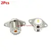 2PCS UHF SL16 SO239 SO-239 Female Jack Socket Chassis Panel Mount Connector 2Hole 4hole Flange Coax Adapter Fast Delivery