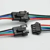 5pairs/10pcs 2pin 3pin 4pin  JST LED  Connectors 15cm Long Male and Female Connector for 3528 5050 WS2811 WS2812 LED Strip Tape