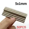5x1mm Super Strong Neodymium Magnet N35 NdfeB Permanent Magnetic imanes Round Powerful Magnets Refrigerator