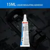 15/60ml Liquid Insulating Electrical Tape Waterproof High-Temperature Resistant Insulating Tape Electrical Wire Cable Coat Glue