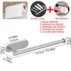Adhesive Bathroom Hardware Accessories Towel Rack Toilet Paper Dispenser Holder Wall Coat Hooks Towel Rail Ring Roll Hanger Set