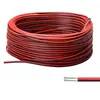 20 meters 2PIN Electrical Wire Tinned Copper PVC Insulated Red Black Cable For Single Color LED Strip Light Extension Wire 22AWG