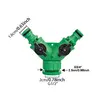 1/2 3/4 Thread 2-way Tap Hose Water Splitter Garden Tap Y Splitter Watering Fittings Adjustable Switch Joints
