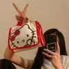 Cute Portable Travel Wash Up Storage Bag Girls Gifts Hello Kitty Kuromi Stitch KT Cat Cartoon Cosmetic Bag For Girl Kawaii Gifts