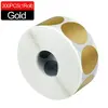 300Pcs Scratch Off Stickers Round Shape Labels Sticker Gold Silver DIY Handmade For Game Scratch Sticker Labels Party Supplies