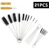 10PCS Cleaning Brush Set Multifunctional Detail Nylon Brushes for Straw/Lab Tube/Sippy Cup/Pipe/Keyboard/Spray Gun/Tool Cleaning
