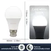 1pcs Led Bulb Light Sensor Control Bulb AC 220V 110V 10W E27 B22  Dusk to Dawn Light Bulb for The Entrance of Underground Garage