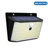 Outdoor Solar Light 468/208/138 LED Outdoor Solar Light LED Solar Security Lights Garden Waterproof 3 Modes Wall Lamp Fence Yard