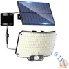 Solar Light Outdoor Super Bright Motion Sensor Solar Strong Power 234LED Garden Wall Lamp IP65 Waterproof 3 Working Mode