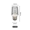 LED Corn Light Bulbs E27 E14 30W 40W AC 220V 240V 5730 SMD LED Crystal Lamp 360 Beam Angle Replace Halogen Chandelier Light