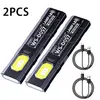 LED COB Flashlight Type C Rechargeable 600LM Portable Mini Torch Pocket Lantern Flood Work Light With Magnet For Emergency