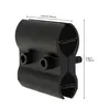 Aluminum Alloy Tube Barrel Mount Holder for Mini Flashlight Laser Torch Metal Extension Flashlight Clip Clamp with Hex Wrench