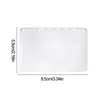 Wallet Magnifier Card 3X Mini Magnifying Glass Ruler Pocket Magnifying Glass for Reading Fire Starting Survival Tools Magnifying