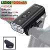 NEWBOLER 10000mAh Smart Bicycle Light Front 10000LM Bike Light Waterproof USB Charging MTB Road Cycling Lamp Bike Accessories