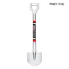 Simulated Metal Shovel Decoration 105x25mm for 1/8 1/10 RC Crawler Car Axial SCX10 TRX4 90046 D90 D110 Redcat TF2 Tamiya CC01