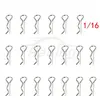 20/50 1/8 1/10 1/12 1/14 1/16 1/18 RC Car Body Shell R Clips Bodyshell Pin Metal Body Shell Clip Pin Buggy Truck Toy Accessories