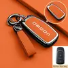 Zinc Alloy Key Fob for Chery Omoda 9 C5 5 Phev Premium 2025 2026 Keychain Remote Case Cover Holder Housing Shell Car Accessories
