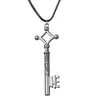 Hot Sale Attack On Titan Necklace Eren Key Shingeki No Kyojin Pendant Fashion Vintage Retro Anime Jewelry For Men Cosplay