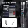 Lenovo 1000000LM Super Bright LED Flashlight Rechargeable USB-C Digital Display IPX8 Waterproof Long Lasting Camping Emergency