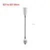 20/30/40/50/60cm E27 to E27 Base LED Lamp Holder Extension Adapter Converter Screw Socket Extender Light Bulb Holder