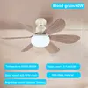 E26 E27 Base Home-use LED Ceiling Fan Light Wireless Remote Smart Fan Light 42cm 52cm Ceiling Fan for Room Office Study Kitchen