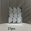 27/36/90PCS Transparent Invisible Nasolabial Fold Patches PE Material Anti-Wrinkle Forehead Smile Line Patches