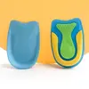 Silicone Gel Insoles for Heel Spurs Fascitis Plantar Pain Relief Treatment Inserts Heel Cup Cushion Height Increase Shoe Insoles