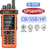 BAJETON BJ-9000 GPS APRS Walkie Talkies 10W CB 27Mhz Receive Bluetooth Programming Long Rang NOAA VOX RT-950 RT-950PRO Ham Radio