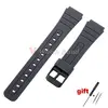 For Casio F91W W800H SGW400 F-91W F84 F105/108 A158/168 AE1200 Silicone Watch Strap Waterproof Band Replace Wrist Bands Bracelet