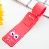 Lovely Silicone Luggage Tag Boarding Pass Luggage Tag Checked Fashion Travel Accessories Cute Luggage Tag Flight