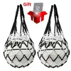 Basketball/Football/Volleyball Net Bag Thick Woven Net Basketball Storage Durable Nylon Training Net Bag for all kinds of balls