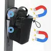 Magnetic Gym Bag Large Capacity Magnetic Carrier Bag With Phone Pocket Portable Gym Water Bottle Pouch Gym Accessories Organizer