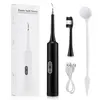 Electric Dental Scaler with Teeth Brush Head Calculus Tartar Remover Vibration Teeth Plaque Cleaner Oral Care Improve Odor