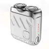 9000RPM High Speed Premium Portable Mini Shaver Dual Head Waterproof Type-C Rechargeable Shaver  IPX7 Waterproof Travel Razor