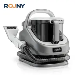 1300W Carpet Upholstery Cleaner 13kPa Suction 100°C Steam 40s Heat-Up 3M Cord 1.1M Hose 1400ML 1200ML Tanks Deep Stain Removal
