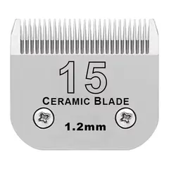 7FC Detachable Pet Dog Clipper Blade Set Compatible With For Most Andis, Oster A5 , Wahl KMClippers，Ceramic &Carbon Steel Blade