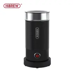 HiBREW Milk Frother Frothing Foamer Chocolate Mixer Cold/Hot Latte Cappuccino fully automatic Milk Warmer Cool Touch M1A
