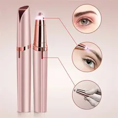 Women Electric Eyebrow Trimmer Eye Brow Shaper Pencil Face Hair Remover For Women Automatic Eyebrow Shavers Pocketknife