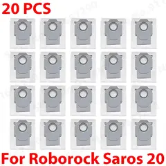 For Roborock Saros 20 Spare Parts Main Side Brush Mop Cloth Hepa Filter Dust Bag Robot Vacuum Cleaner Replacement Accessories