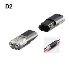Electric Wire Connector No Strip Quick Dual Line Cable Interconnection Detachable Automotive Terminal Plug Universal Quality