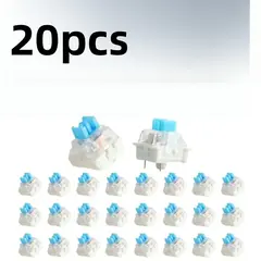 20/50/100pcs Keyboard Switch Keyboard Clicker Key Replacement 3 Pin Tactile Switch Plastic For Replacement Accessories
