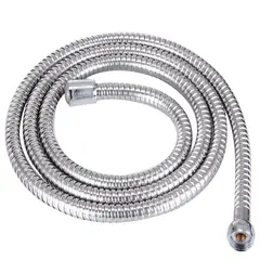 1/1.5/2m PVC Handheld Shower Head Hose Flexible Anti Winding Explosion-proof Water Tube Bathroom Faucet Hose Extension Pipe