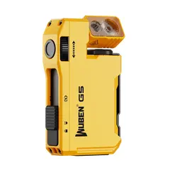 WUBEN G5 EDC Flashlight 400Lumens RGB&White Type-C Rechargeable Pocket-Sized Brilliance Keychain Light Bulit-in Battery-Green