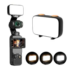 800mAh Portable Fill Light XJ-98 Compatible With OSMO Pocket 3 Mini Rechargeable Selfie Light For Video Conference